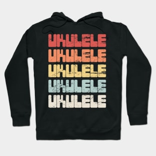 Vintage 70s UKULELE Design Hoodie